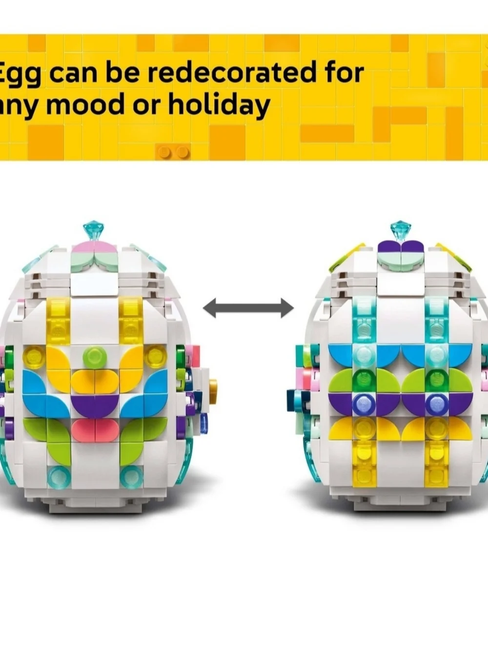 New LEGO Decorative Easter Egg Building Toy 40816 limited edition 2026, age 9+